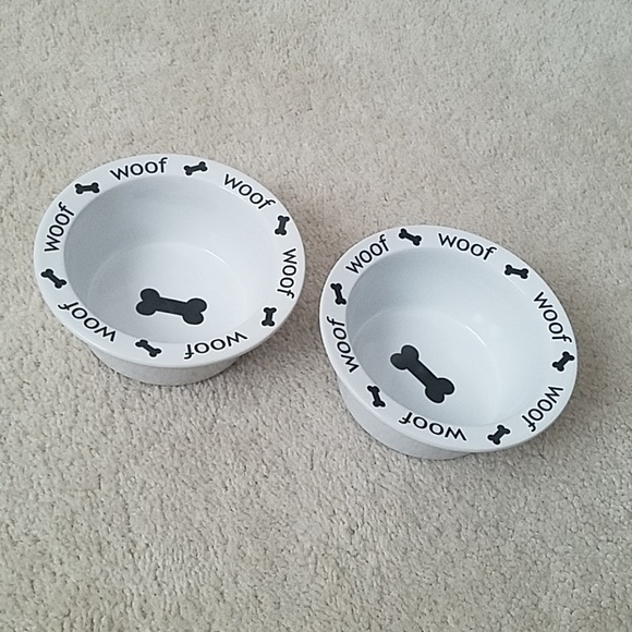Other - DOG "Woof" Bowls SET